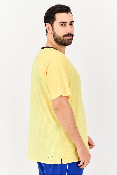 Nike Men Dri-Fit Short Sleeve Training T-Shirt, Orange
