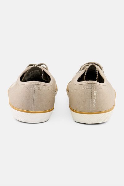 Tretorn Men Canvas Lace Up Casual Shoes, Grey