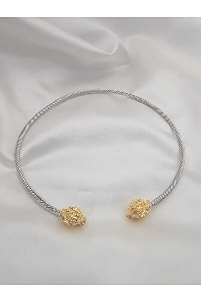 vogutima jewelery&silver by timuçin mavili Xuping Steel Double Lion Detailed Stylish Design Gift for Lover, Mother, Friend Necklace, Choker