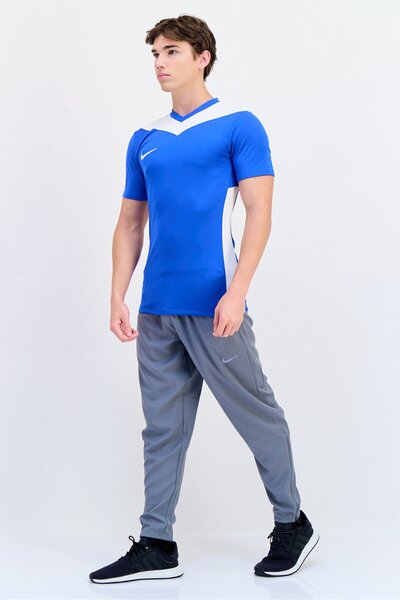 Nike Men Slim Fit Short Sleeve Training Jersey, Blue