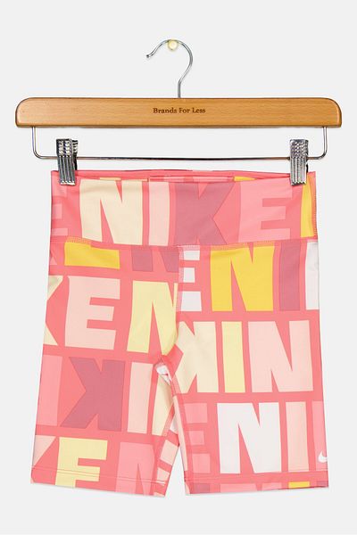 Nike Kids Girl Sportswear Fit Training Short, Multicolor