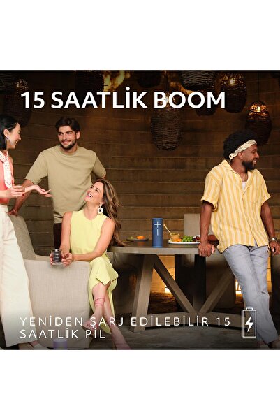 Ultimate Ears BOOM 4 Taşınabilir Su Geçirmez Bluetooth Hoparlör, 360 Derece, 15 Saatlik Pil Ömürlü -