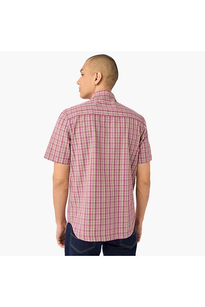 Lee Cooper Regular Fit Checked Collared Shirt