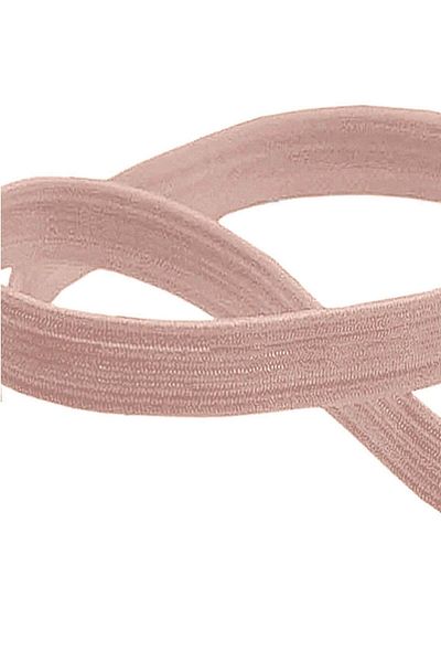 hapshoe Powder Pink 20 mm 5 Mt Durable Hard Flat Elastic Strip Rubber