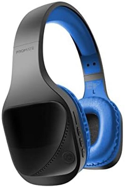 Promate Bluetooth Headphones, On-Ear Wired/Wireless Noise Isolation Headset