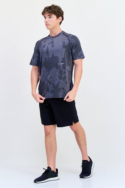 Nike Men Dri-Fit Short Sleeve Outdoor T-shirt, Dark Grey