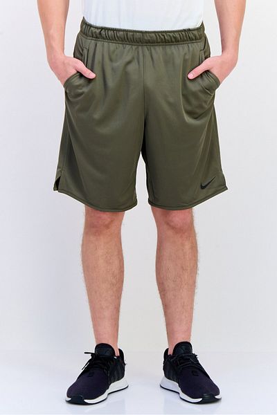 Nike Men Sportswear Fit Training Shorts, Olive