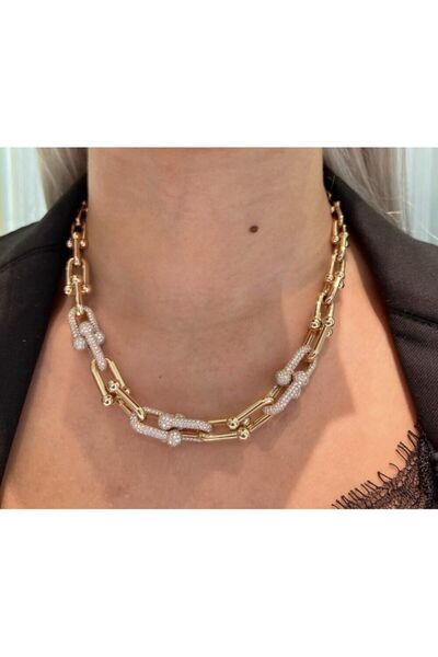 GWOMA Vip Steel Xuping Model Stone Model قلادة هدية للحبيب والأم والصديقة