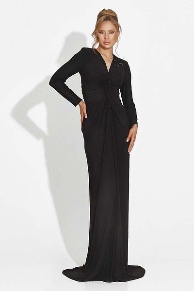 BOGAS Ensa Women's Long Black Dress