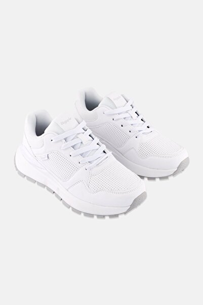 Algspar حذاء كاجوال برباط للنساء، أبيض