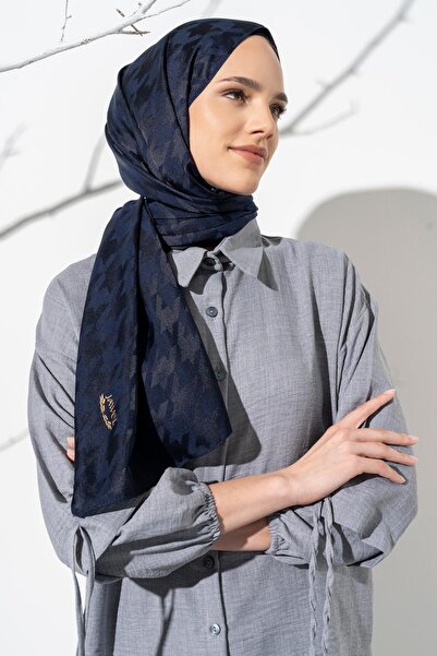 JAWEL Σάλι με μεγάλο σχέδιο ζακάρ