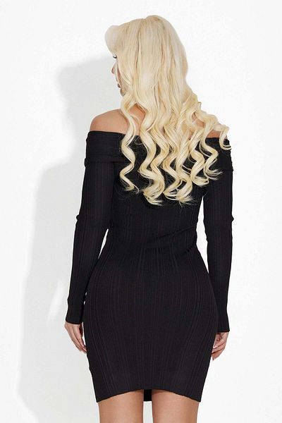 BOGAS Kalisha Short Black Women's Dress