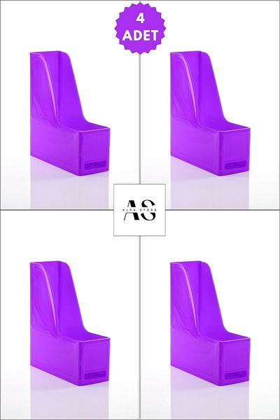 as alpa store Mg101 A4 Vertical Magazine Archive Box Disassembled - Set of 4-