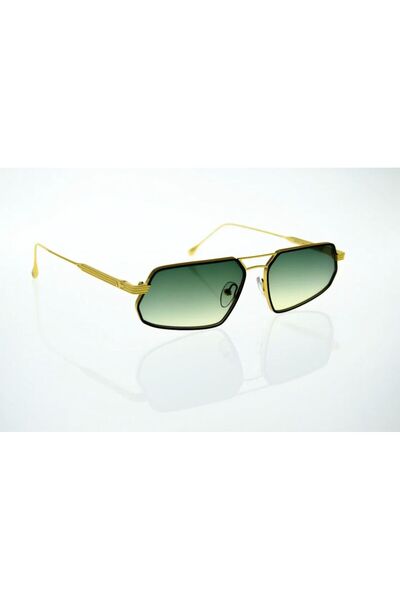 FRANCO VITAL Hepha Blk/Gld 58-15 145 Green Gradient Glass