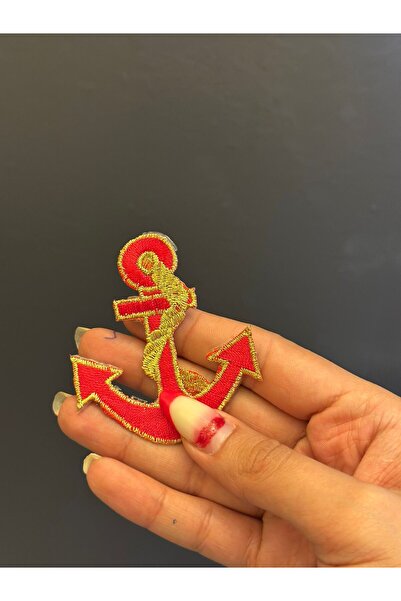 Gönülden Tasarım APELĂȚĂ DE BORDURĂ APLICATĂ 7X6 CM Roșu