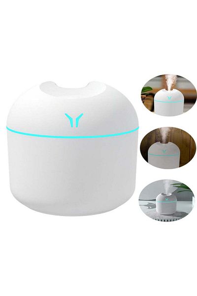 Generic 250 ML Mini Humidifier – Aromatherapy Diffuser – Portable USB Essential Oil Air Purifier for Hom