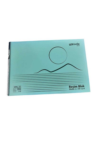 Mynote 35X50 Plastic Cover 25 Leafs Picture Notebook
