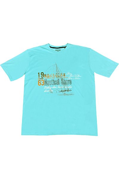 montecarlo Large Size Lycra Combed Cotton T-Shirt