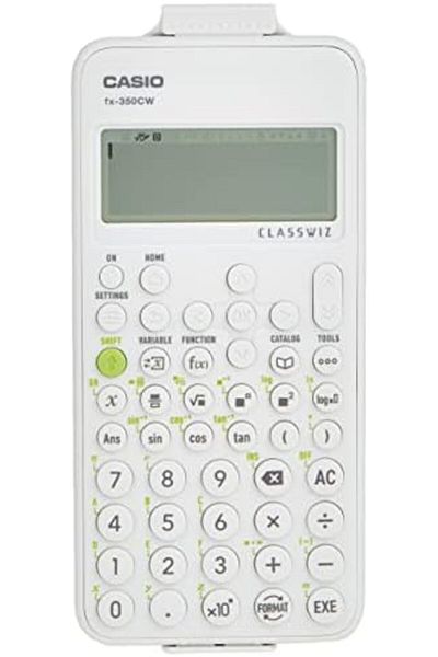 Casio ClassWiz Standard Scientific Calculators FX-350CW-W-DT