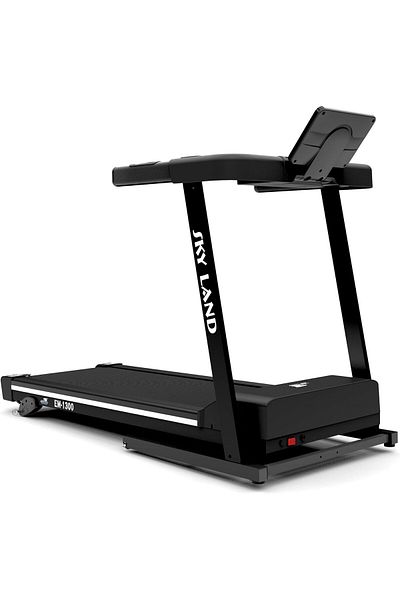 Skyland Foldable Treadmill | Motorized, Bluetooth, App Support, Incline, 120kg Max Weight – EM-1300
