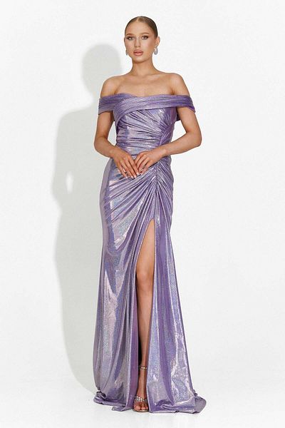 BOGAS Long Women's Dress Lila Satin