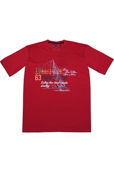 montecarlo Large Size Lycra Combed Cotton T-Shirt