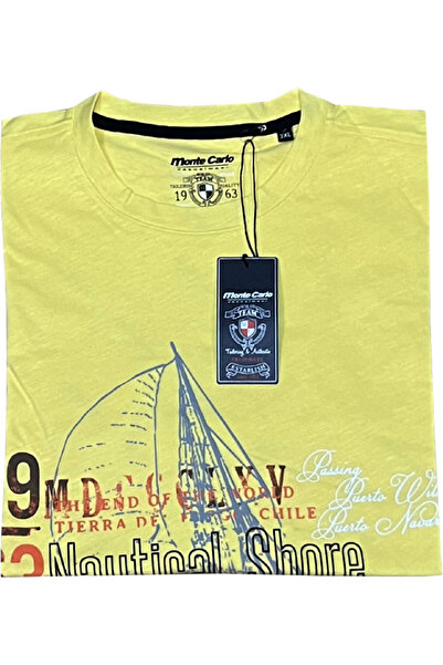 montecarlo Large Size Lycra Combed Cotton T-Shirt