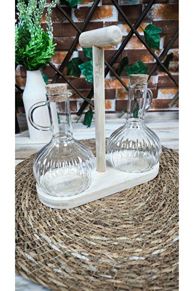 SOSYETE HOME41 BOROSİLİKAT STANDLI 2Lİ YAĞLIK SİRKELİK 300ML*2 ADET