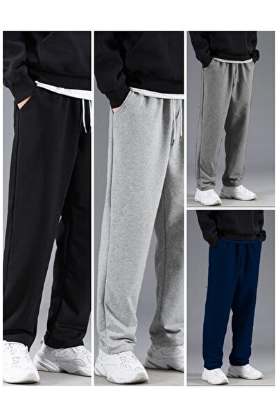 THE WHITE بدلة رياضية نسائية صيفية مكونة من 4 قطع بأرجل مستقيمة