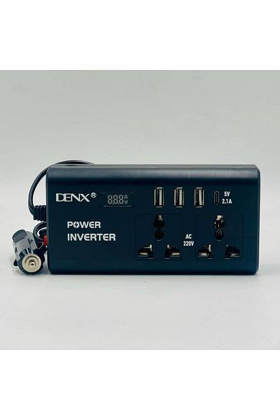 Denx محول طاقة ذكي ( من 12 إلى 220 فولت ) من دينكس