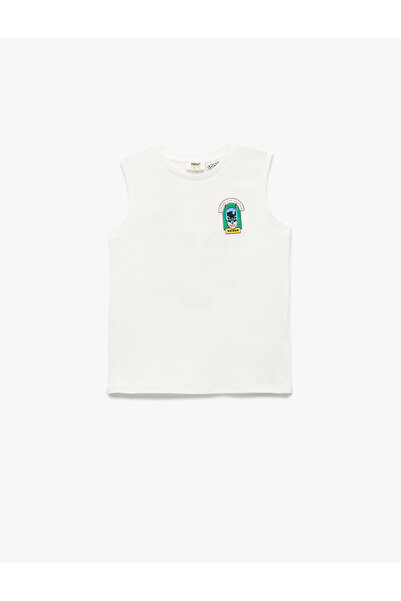 Koton Licensed Batman Printed Cotton Crew Neck Undershirt