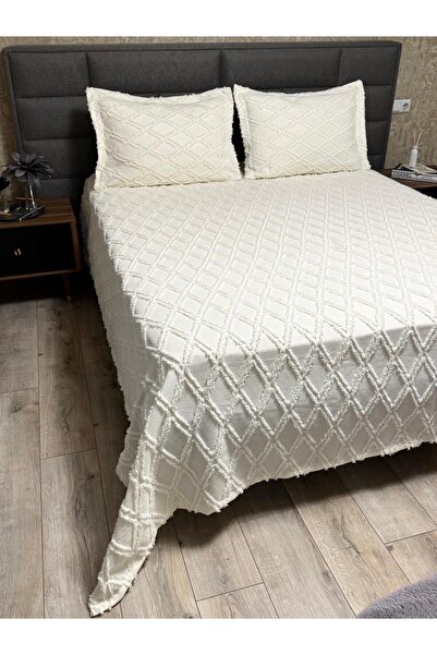 BERRY Concept İskandinav Yatak Örtüsü Çift Kişilik 250/255 CM ekr-baklav