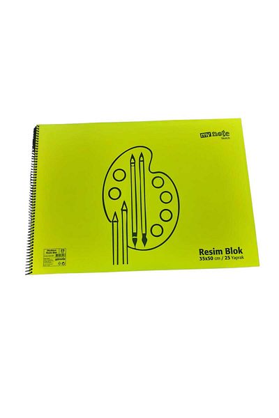 Mynote 35X50 Plastic Cover 25 Leafs Picture Notebook
