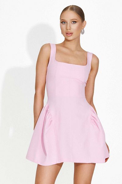 BOGAS Lucynda Pink Short Women's Dress