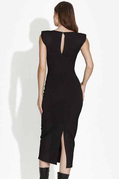 BOGAS Ladies Midi Dress Black Anifa