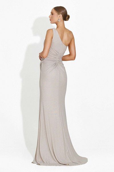 BOGAS Women's Long Beige Dress Maegan