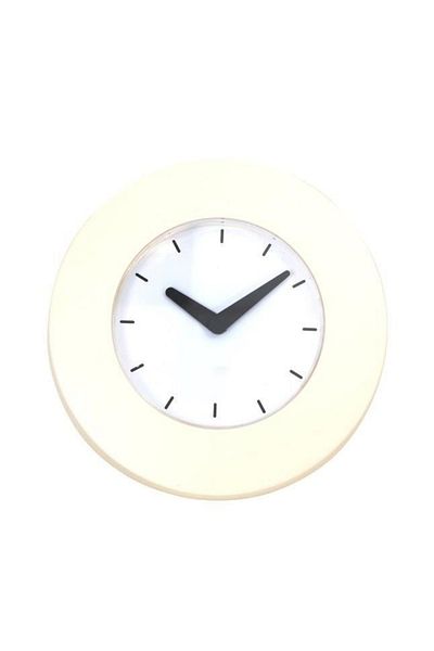 Platinet Platinet PZFLC wall clock, Flow, 24.5 cm, White