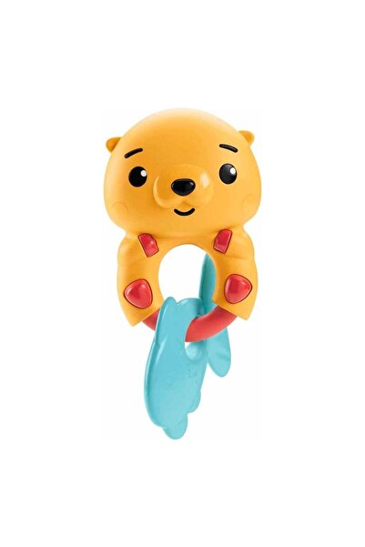 asmstore Fun Friends Rattle Teether - Otter Hjw11-Hkd69