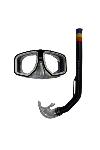 osman kızılkaya طقم قناع غطس من البي في سي من برمودا AK405 أسود