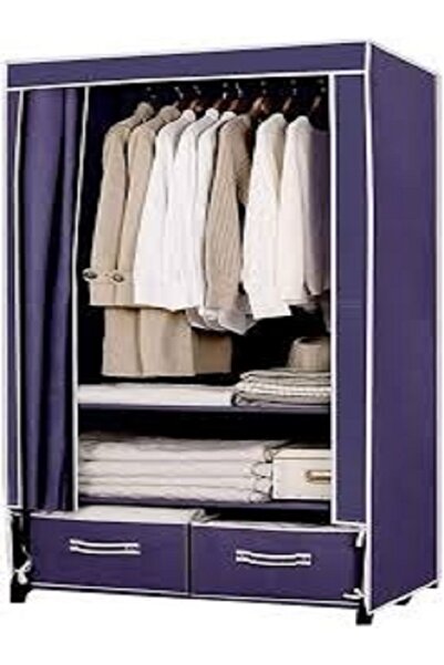 Generic دولاب ملابس متنقل - دولاب تخزين - مناسب للعزاب و الاستراحات