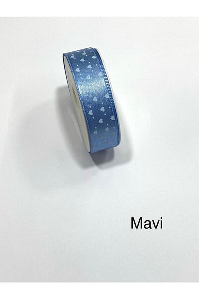 karantuhafiye Heart Model Ribbon / 2 cm (20 mm) / 10 Meters