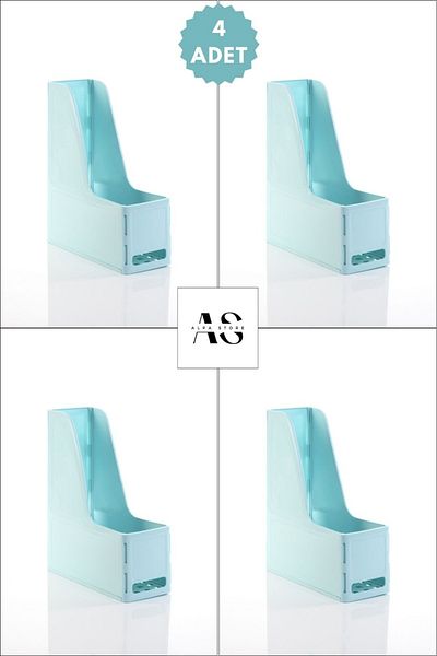 as alpa store Mg101 A4 Vertical Magazine Archive Box Disassembled - Set of 4-