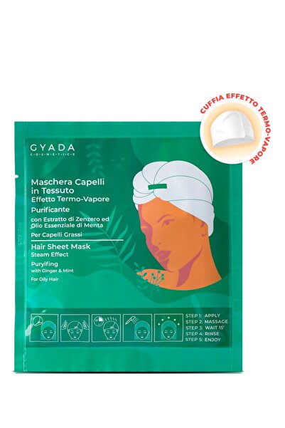 Gyada Cosmetics Masca de par antimatreata, par gras tip casca cu efect termic...