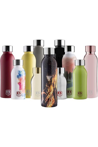 BUGATTI B Bottles Twin Thermal Bottle 500 ML Fire Color