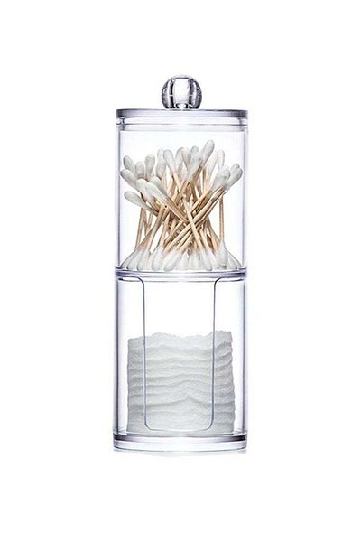 Generic Two-Layer Cosmetics Storage Box Clear