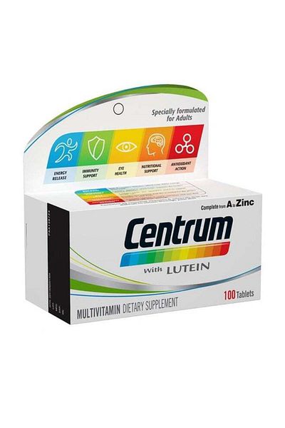 Centrum أقراص لوتين 100