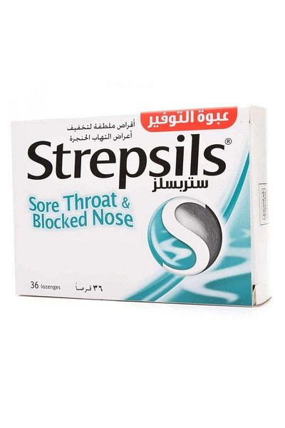STREPSİLS Strepsils Lozenges Sore Throat 36 Pcs