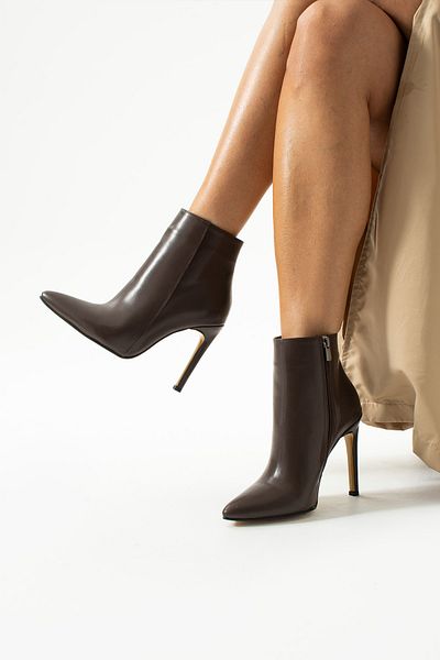 golden heel Γυναικείες μπότες με τακούνι 10,5 εκ.
