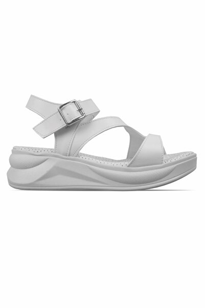 Lal Shoes & Bags Sandale cu talpă înaltă Moss pentru damă, cu detaliu de cata...