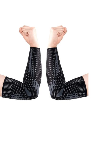 OEM Set of 2 compression sleeves for arm and elbow Thx4Cooper, S, circumference 24, 28 cm